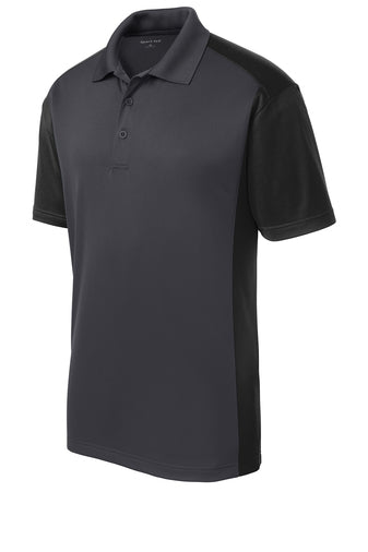 Sport-Tek Colorblock Micropique Sport-Wick Polo