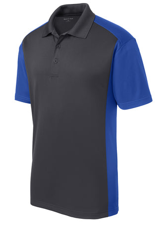 Sport-Tek Colorblock Micropique Sport-Wick Polo