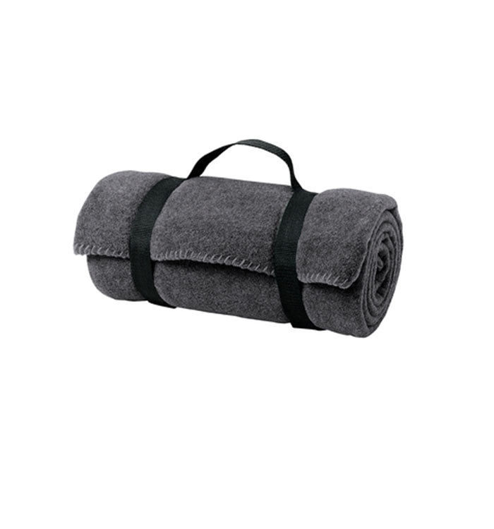 Port & Company Value Fleece Blanket with Strap