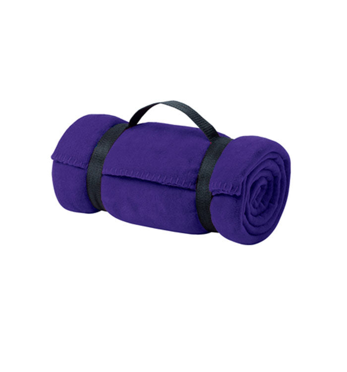 Port & Company Value Fleece Blanket with Strap