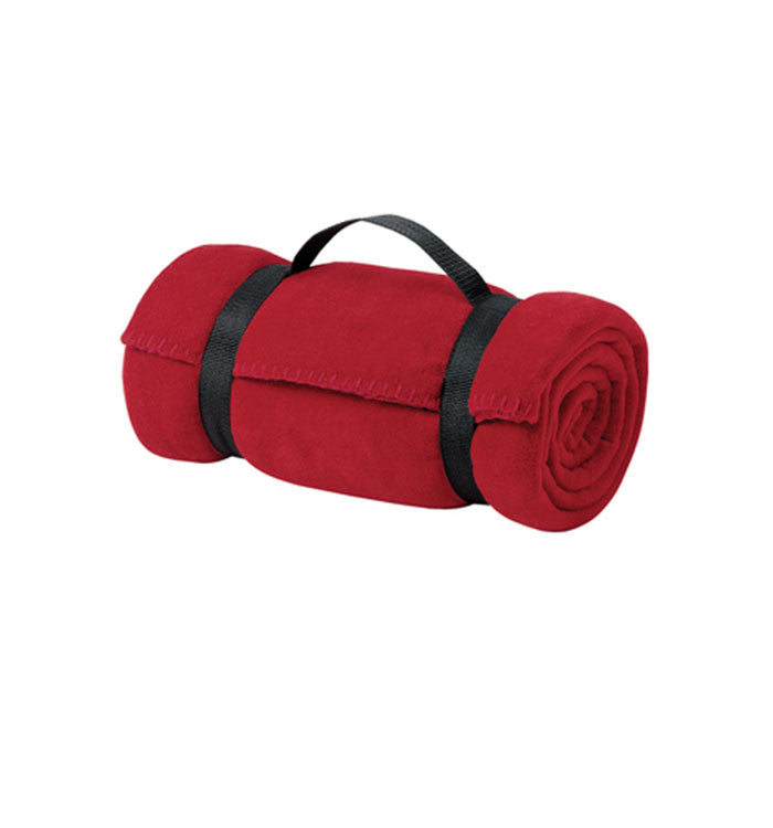 Port & Company Value Fleece Blanket with Strap