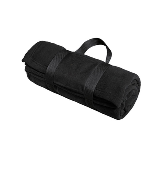 Port Authority Fleece Blanket with Carrying Strap