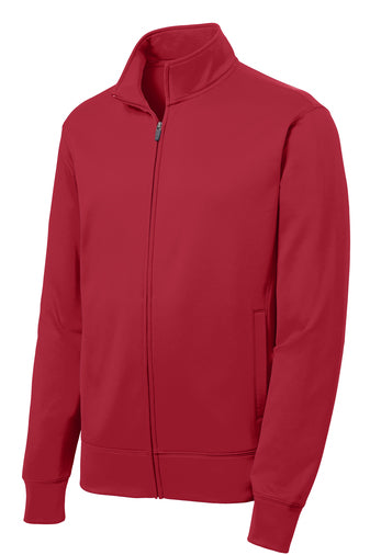 Sport-Tek Youth Sport-Wick Fleece Full-Zip Jacket