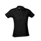 Ladies Pique Knit Short Sleeve Polo