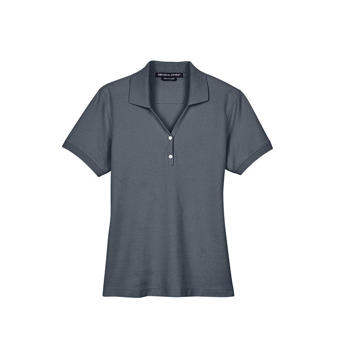 Ladies' Pima Pique Short-Sleeve Y-Collar Polo