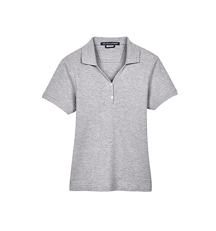 Ladies' Pima Pique Short-Sleeve Y-Collar Polo