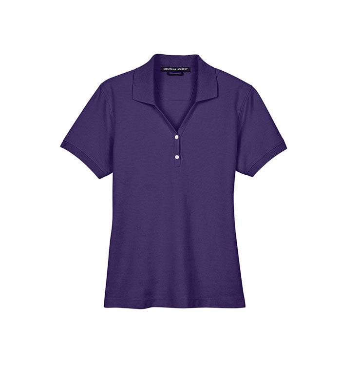 Ladies' Pima Pique Short-Sleeve Y-Collar Polo