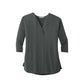 Port Authority Ladies Concept 3/4-Sleeve Soft Split Neck Top