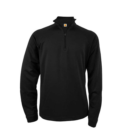 Performance Crew Neck Quarter Zip Pullover