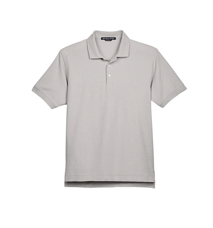 Men's Pima Pique Short-Sleeve Polo