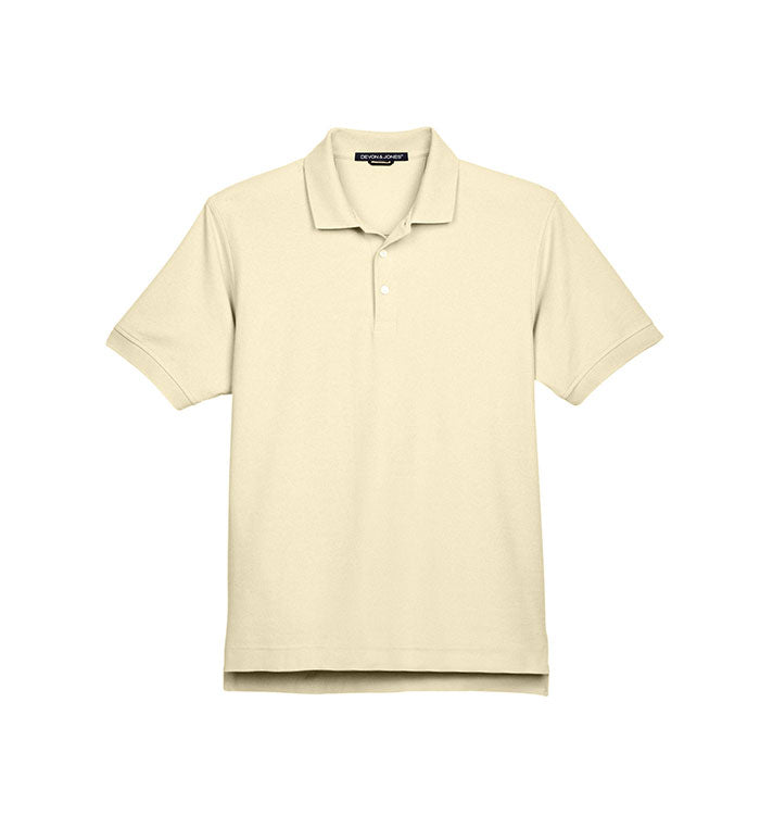 Men's Pima Pique Short-Sleeve Polo