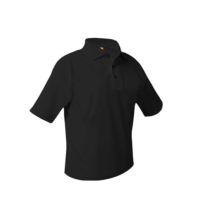 Unisex Pique Knit Short Sleeve Polo