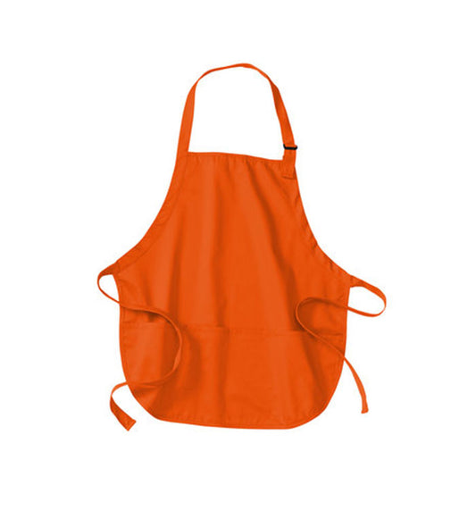 Port Authority Medium Length Apron with Pouch Pockets