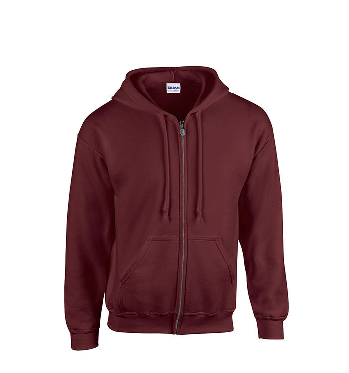 Adult Heavy Blend™ 50/50 Full-Zip Hooded Sweatshirt